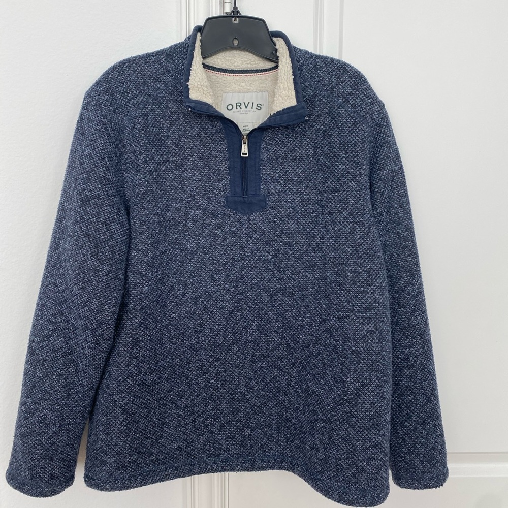 Men’s Orvis Half Zip Sweater